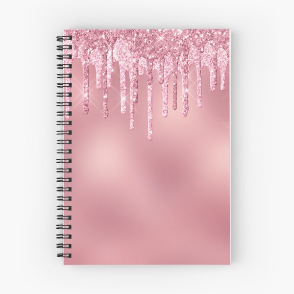Item preview, Pink Rose Dripping Glitter  designed and sold by TrendyGlitter.
