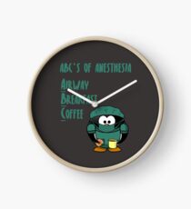 ABCs of Anesthesia Clock