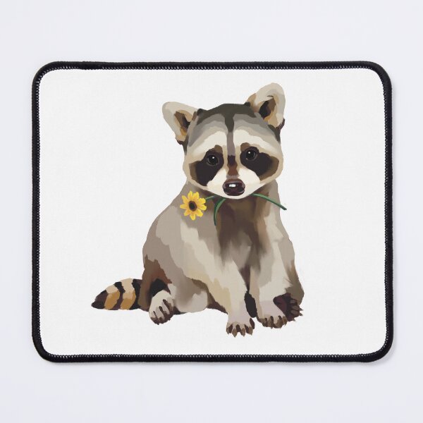 Item preview, Baby Raccoon Print designed and sold by yumasartstudio.