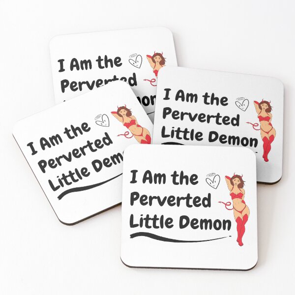 Item preview, Swinger Lifestyle I Am the Perverted Little Demon - Red Demon designed and sold by swingersshop.