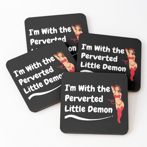 Item preview, Swinger Lifestyle I'm With the Perverted Little Demon - Red Demon For dark colors. designed and sold by swingersshop.