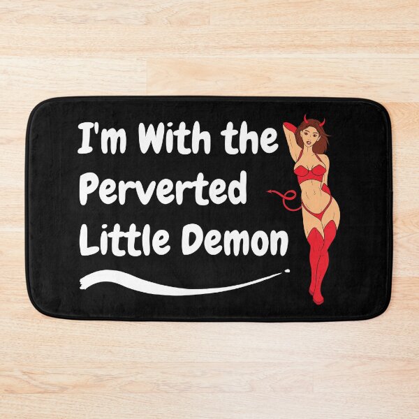 Item preview, Swinger Lifestyle I'm With the Perverted Little Demon - Red Demon For dark colors. designed and sold by swingersshop.