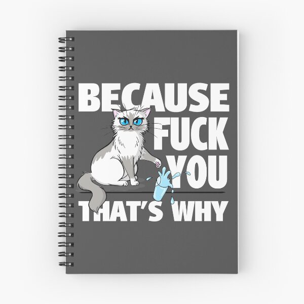 Item preview, Because FUCK YOU that's why designed and sold by SwanStarDesigns.