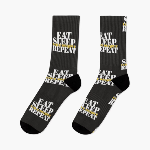 Item preview,  EAT SLEEP LOVE PEOPLE REPEAT  designed and sold by DoubleDSD.
