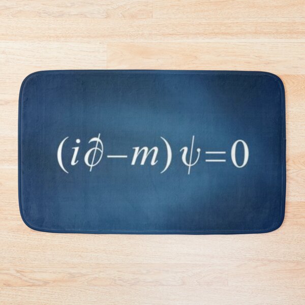Item preview, Ecuacion De Dirac hermosas camisetas de matemáticas y ciencias para Geek, azul Póster designed and sold by KhodjaDesings.