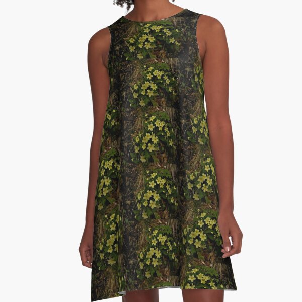 Primrose, Drumlamph Wood, County Derry A-Line Dress