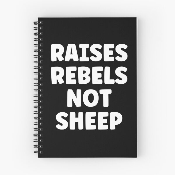 Item preview, Raises Rebels Not Sheep designed and sold by Peter Stawicki.