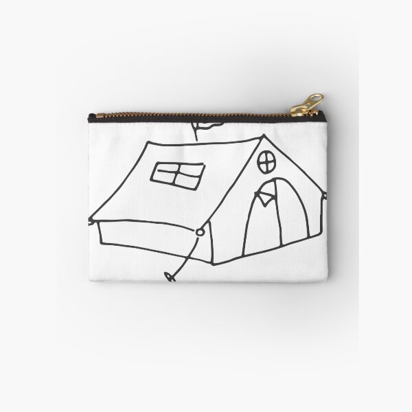Item preview, Hand drawn Camping Outdoor Tent designed and sold by Islanr.