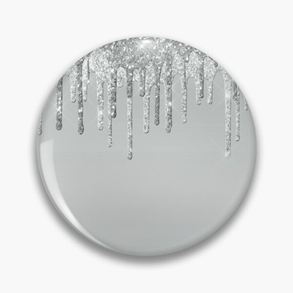 Item preview, Silver Dripping Glitter  designed and sold by TrendyGlitter.