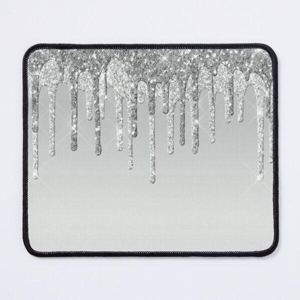 Item preview, Silver Dripping Glitter  designed and sold by TrendyGlitter.