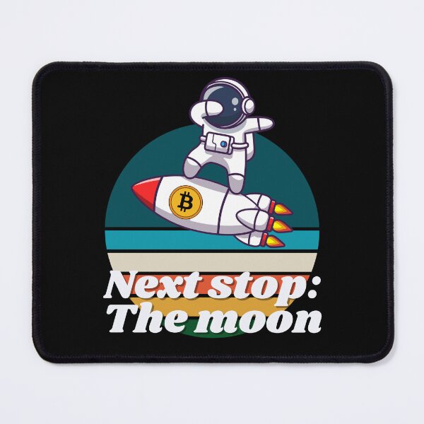 Item preview, Fun Retro Crypto Astronaut | Crypto Lover Gift  | Fun Bitcoin  designed and sold by DevlynnDesigns.