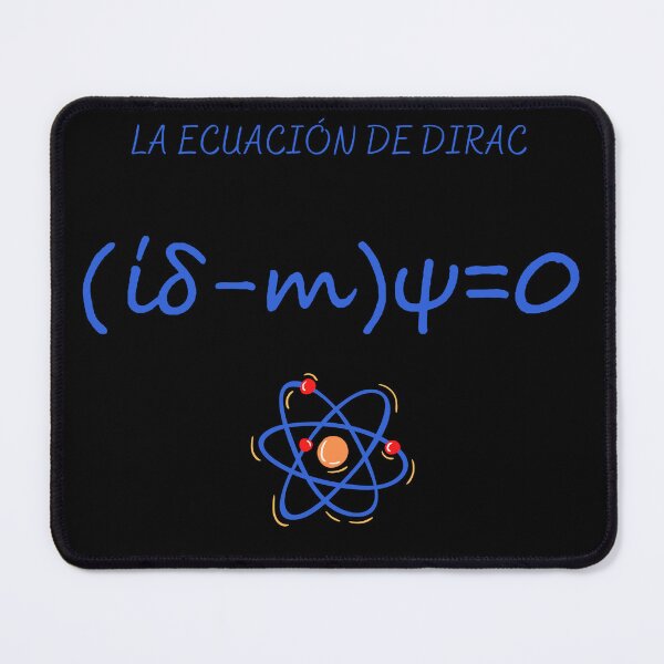 Item preview, Ecuacion De Dirac hermosas camisetas de matemáticas y ciencias para Geek, azul Póster designed and sold by KhodjaDesings.