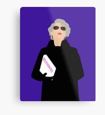 Miranda Priestly- The Devil Wears Prada Metal Print