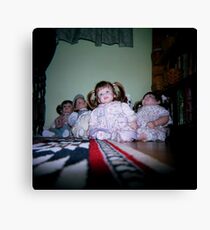 Creepy Dolls Canvas Print