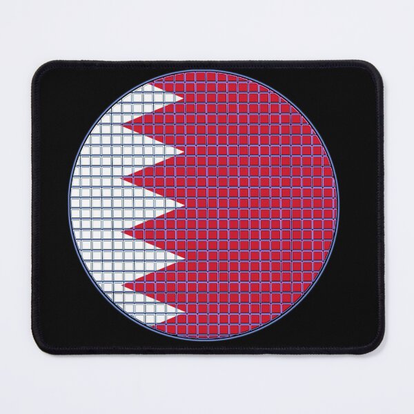 Item preview, Bahrain Flag Rounded - Squares Pixel designed and sold by MoonElite.