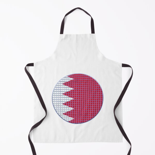Item preview, Bahrain Flag Rounded - Squares Pixel  designed and sold by MoonElite.