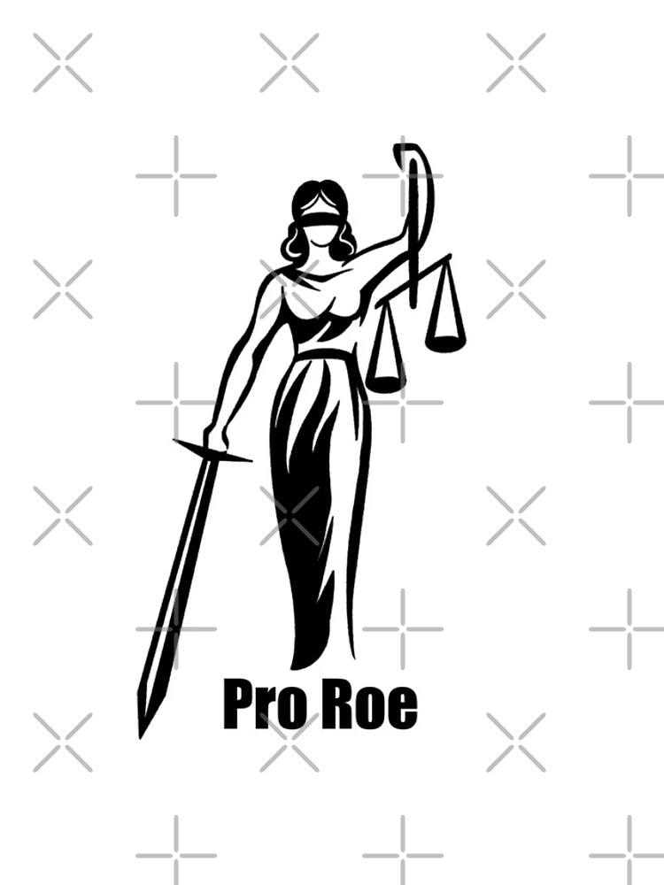 Thumbnail 4 of 4, iPhone Case, Lady Justice Pro Roe designed and sold by BookwormSticker.