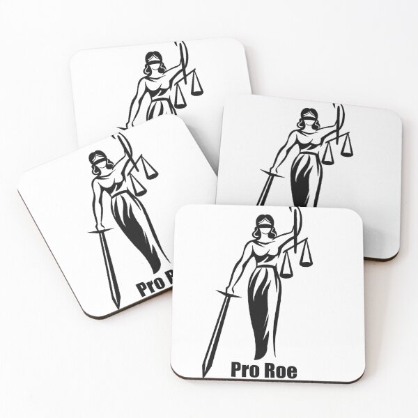 Item preview, Lady Justice Pro Roe designed and sold by BookwormSticker.