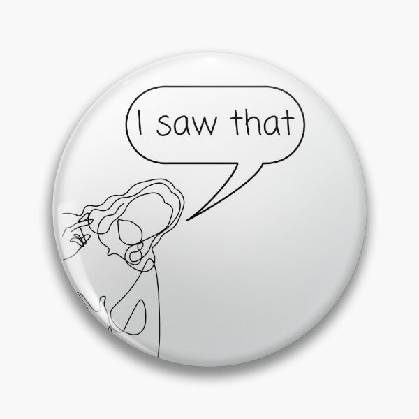 Item preview, " I saw that " - Funny Jesus Sticker designed and sold by packetChaser.