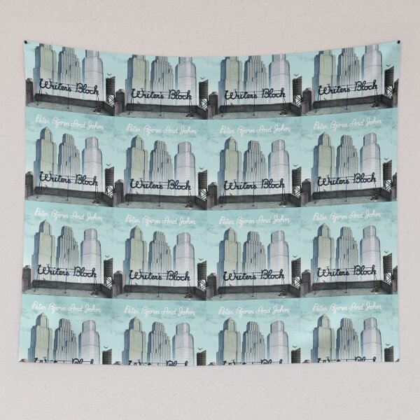 Item preview, Writer's Block - Peter Bjorn and John designed and sold by awesomebc.