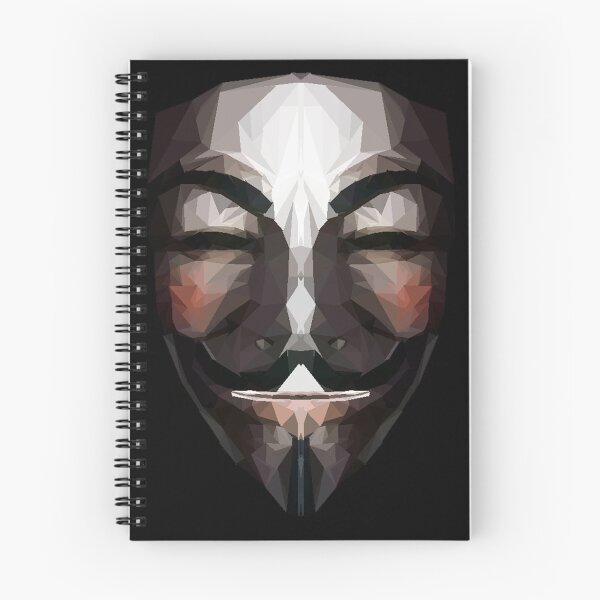 Artikelvorschau, Low Poly Guy Fawkes Maske entworfen und verkauft von Aru's Wares.