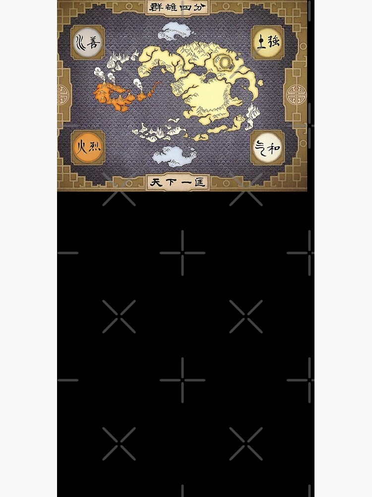 Avatar The Last Airbender Map by symbolized