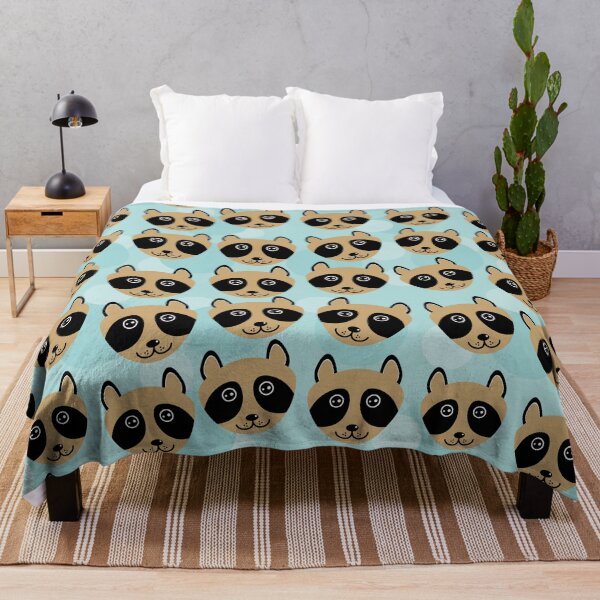 Item preview, Cute Raccoon Faces designed and sold by silviaol.