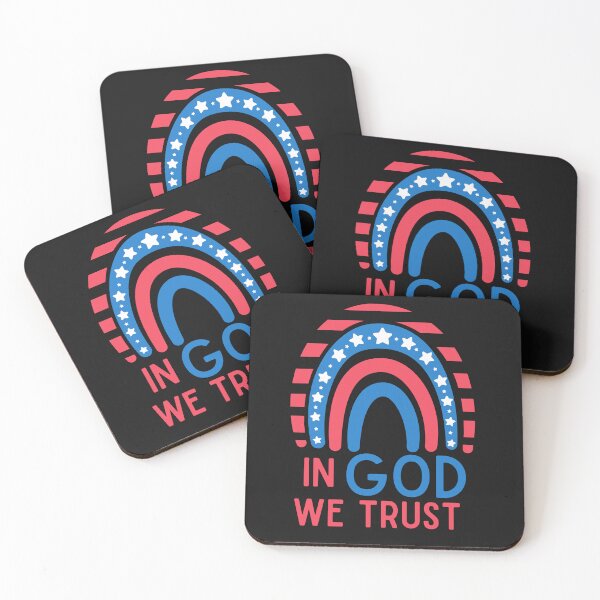 Item preview, In God We Trust American Rainbow designed and sold by RedSparkle.