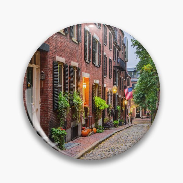 Item preview, Acorn Street, Boston, Massachusetts designed and sold by newburyboutique.