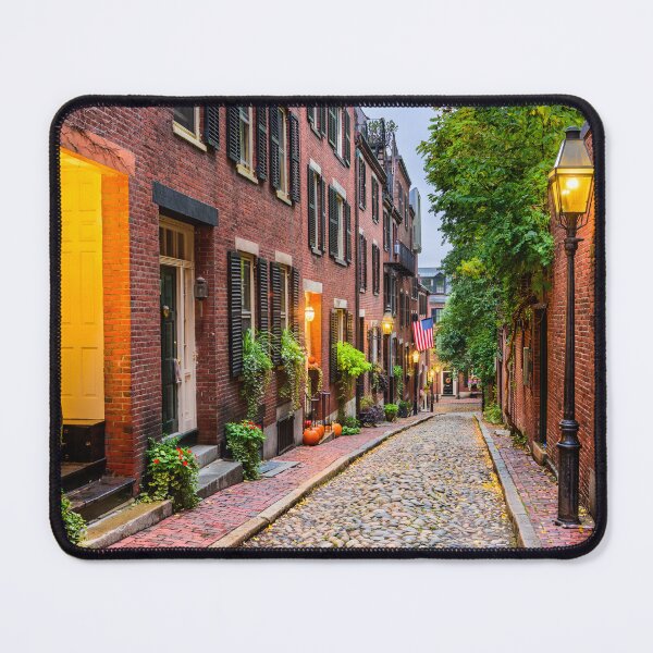 Item preview, Acorn Street, Boston, Massachusetts designed and sold by newburyboutique.