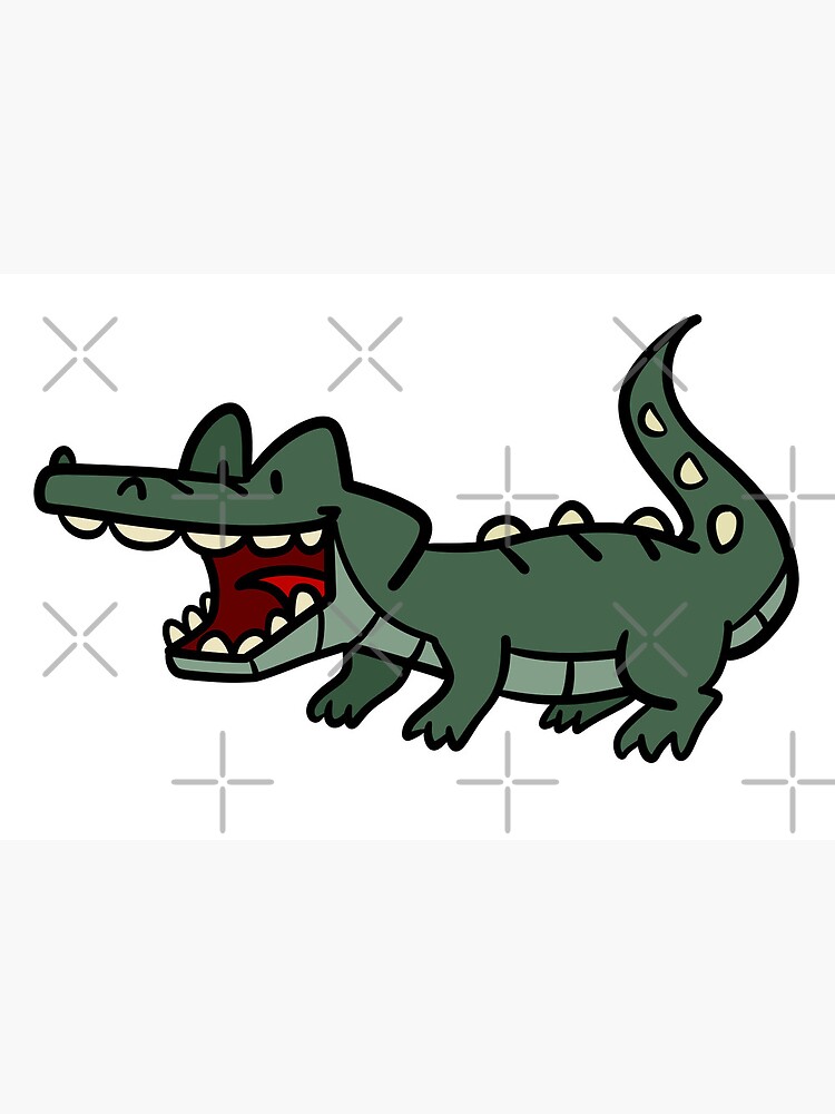 Happi Animal Name Stamp for Clothes - Crocodile