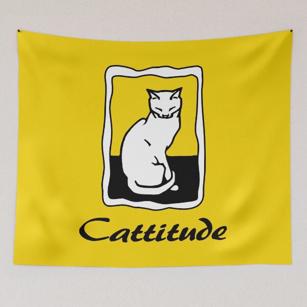 Item preview, Cattitude designed and sold by laugh-out-loud.