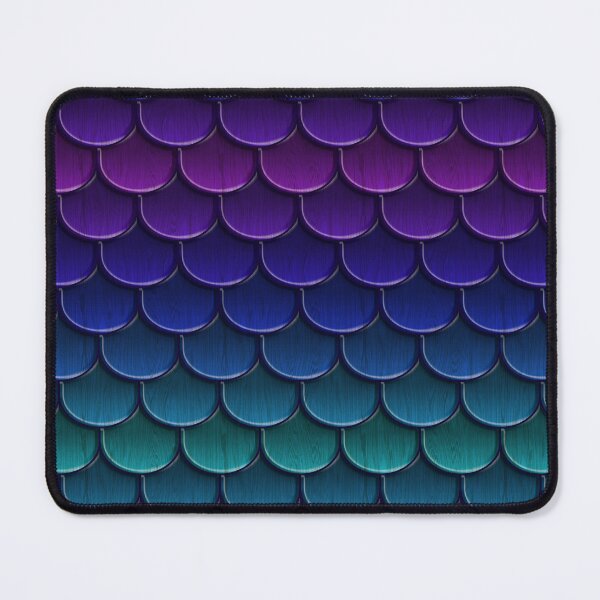 Item preview, Shades of Blue Snake Skin Repeating Pattern designed and sold by andabelart.