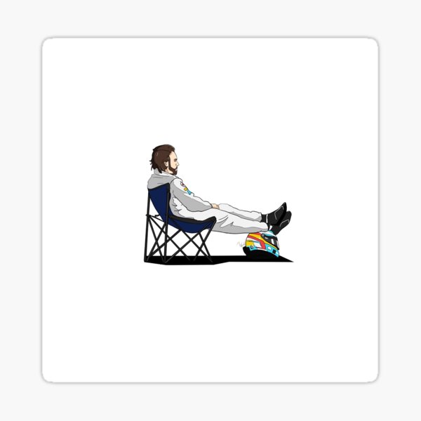 Aperçu de l'œuvre Formule fernando alonso découpe transat créée et vendue par LindaKlepner.