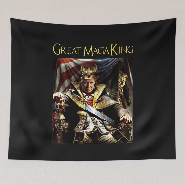 Item preview, The Great Maga King Funny Trump Ultra Maga King designed and sold by andsha4217.