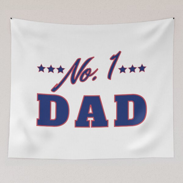 Item preview, No 1 Dad. Funny Dad Life Quote. designed and sold by That Cheeky Tee.