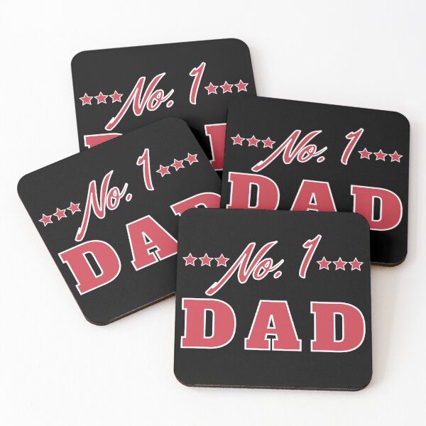 Item preview, No 1 Dad. Funny Dad Life Quote. designed and sold by That Cheeky Tee.