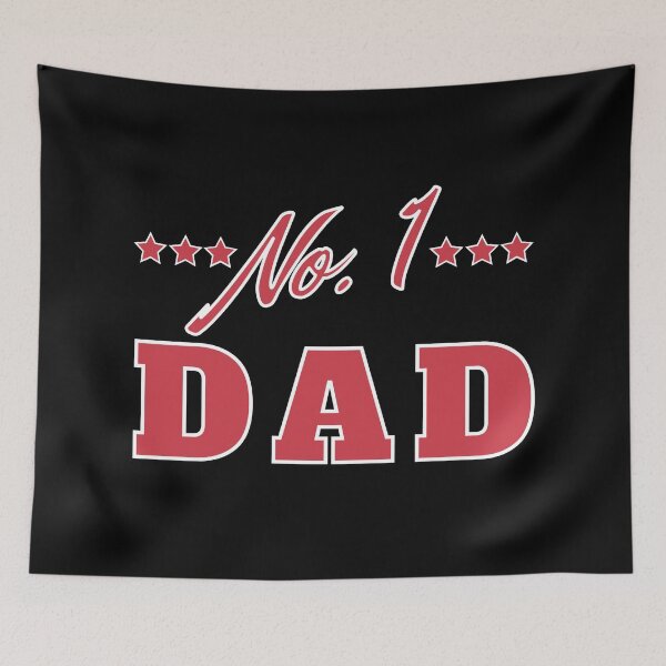 Item preview, No 1 Dad. Funny Dad Life Quote. designed and sold by That Cheeky Tee.