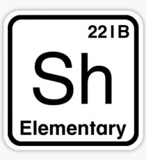The Atomic Symbol for Detection Sticker