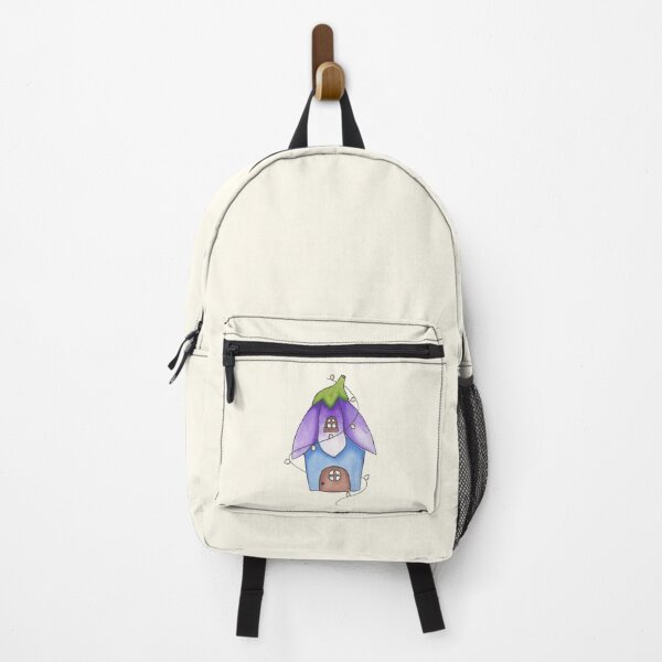 Item preview, blue watercolor fairy house designed and sold by star-berry.
