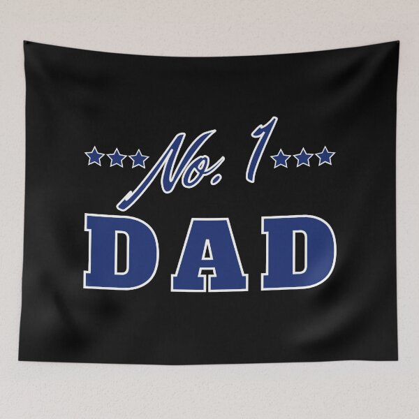 Item preview, No 1 Dad. Funny Dad Life Quote. designed and sold by That Cheeky Tee.