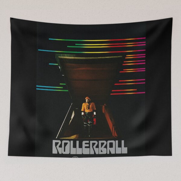 Item preview, Rollerball 1975 restored Japanese promotional poster designed and sold by smurfted.