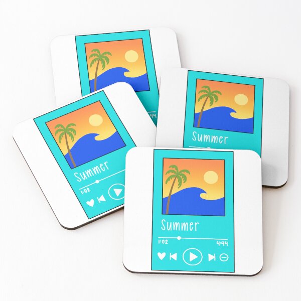 Item preview, Summer Playlist Beach Sunset designed and sold by honeybutterfly.