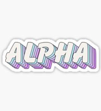 pop art 1.5 - alpha Sticker