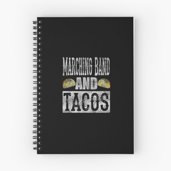 Item preview, Marching Band and Tacos Funny Distressed designed and sold by Tee Kaboom!.