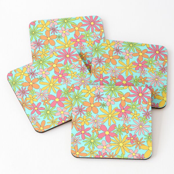 Item preview, Colorful Daisies Pattern designed and sold by honeybutterfly.
