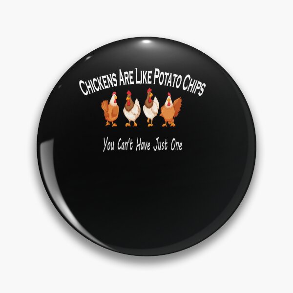 Item preview, Chickens Are Like Potato Chips You Can't Have Just One Shirt, Poulet, Restaurant, CHICKEN CROUSTY, Funny Shirt, Valentine Shirt gift, Valentine Day Cut File, gift for Mom, dad gift, gift for birthday  designed and sold by GAIDREDA.