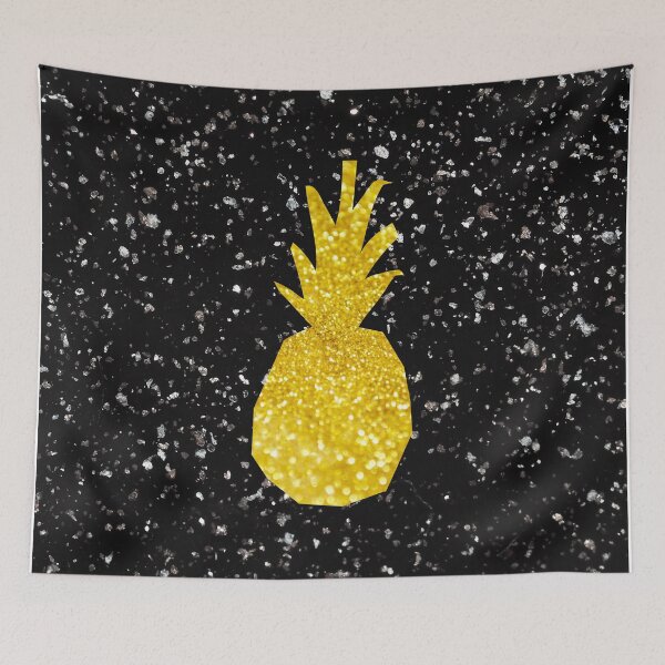Item preview, Glitter Pineapple In Space designed and sold by BronikowskiART.