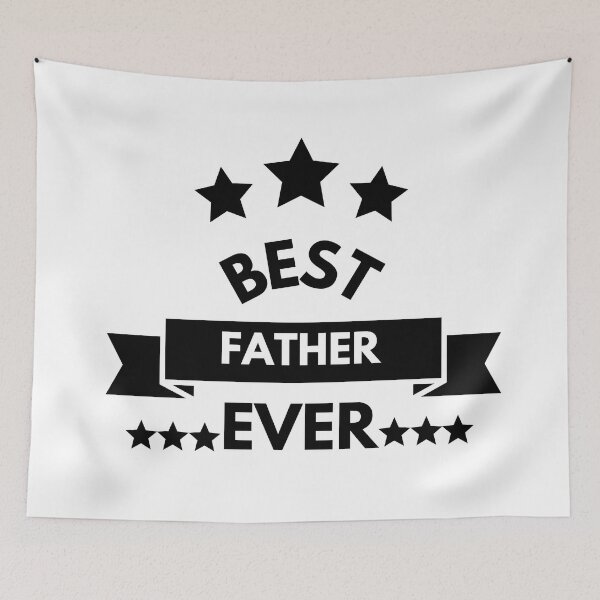 Item preview, BEST FATHER EVER designed and sold by ZhacoysDesignz.