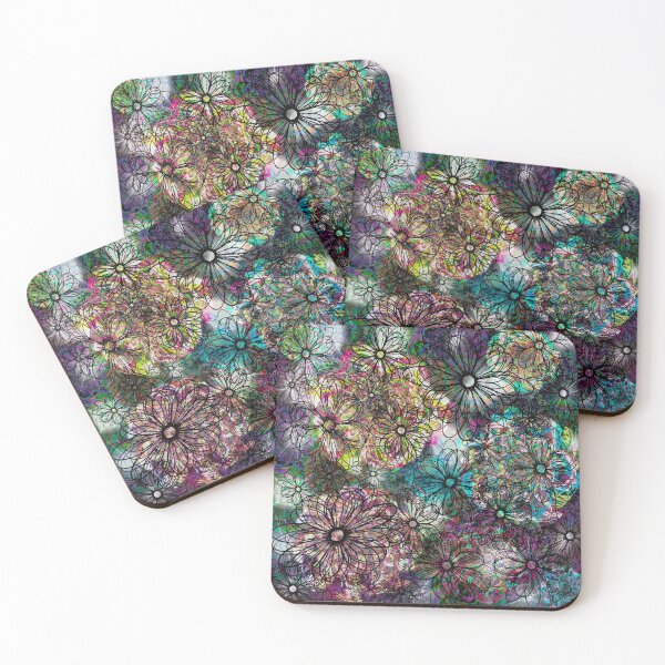 Item preview, Flower Frenzy designed and sold by nikisteelglass.